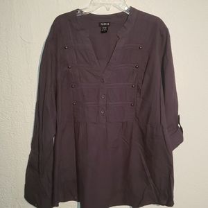 Torrid Adjustable Sleeves Dress Top